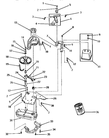 Counterbalance, weight, bracket and mounting plate