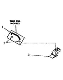 Water inlet & filler hose (through #s11n286 & 21r99117)