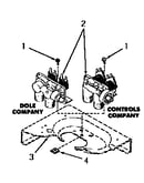Mixing valves (starting # s11n287 & 21r99118)