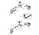 Speed Queen FA6201 25832 and 25833 mixing valve assemblies diagram