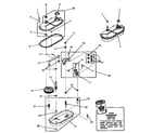 Speed Queen DA6200 transmission assembly diagram