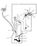 Reservoir and drain valve (starting # s556d40 and 234j7953)