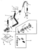 Pump assembly, hoses and siphon break kit