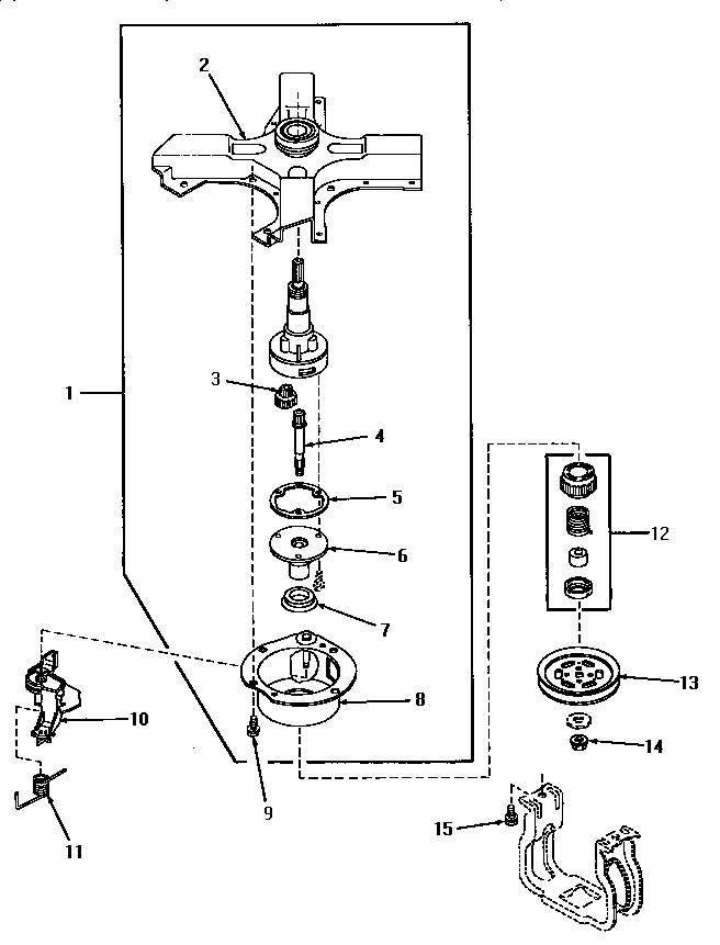 CLUTCH BASE AND CLUTCH ASSEMBLY