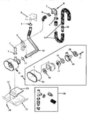 Pump assembly, bracket, hoses and siphon break kit