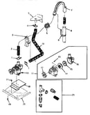 Pump assembly, hoses and siphon break kit