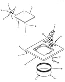 Cabinet top and loading door