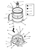 Boot, chassis and drain tub