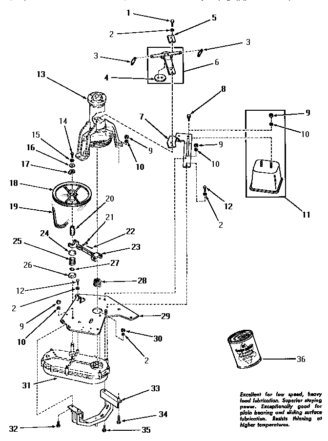 COUNTERBALANCE WEIGHT, BRACKET AND MOUNTING PLATE