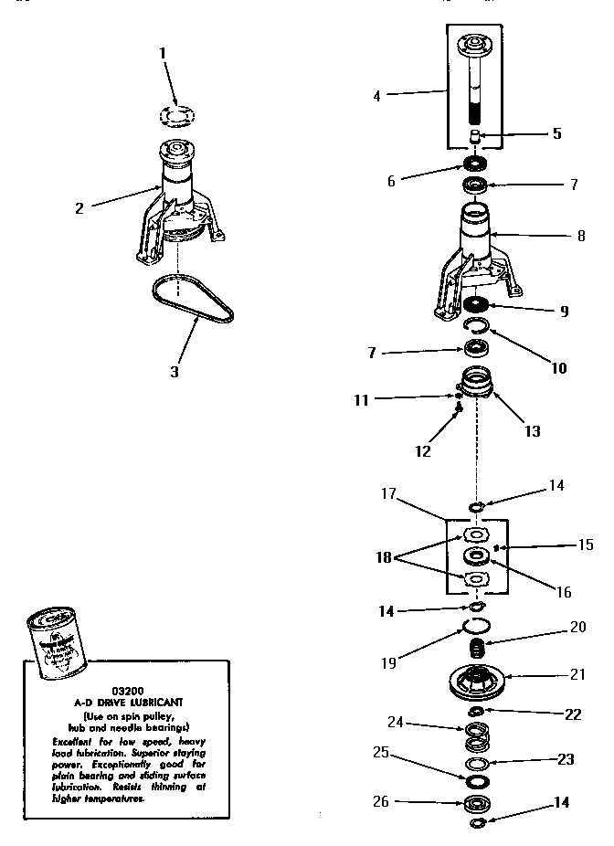 Main bearing assembly