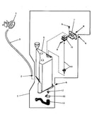 Reservoir and drain valve (through # s556d40 & 234j7953)