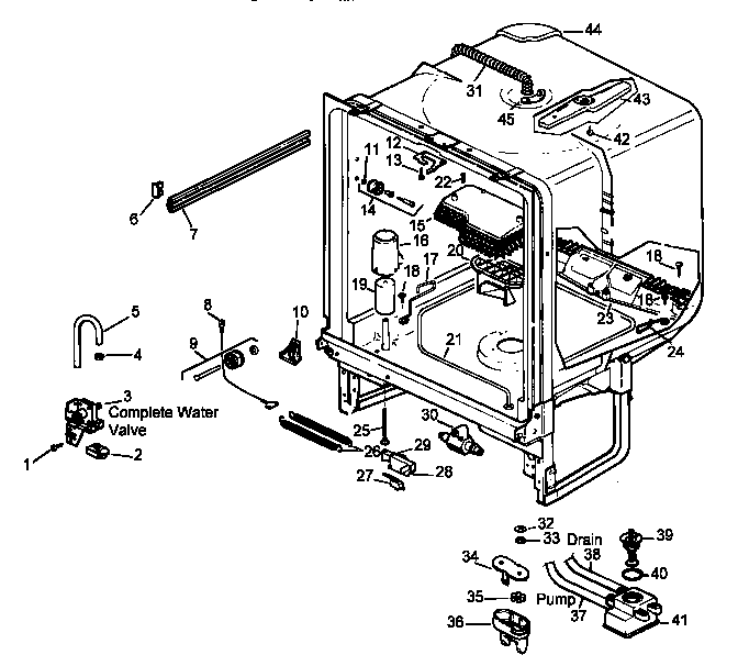 Tub parts