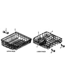 Upper/lower rack parts