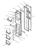 Freezer door (sbd20q2e/p1162512we) (sbd20q2w/p1162512ww)