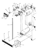 Refrigerator/freezer controls & cabinet parts