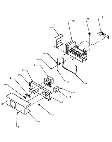 Ice maker (sbd20q2e/p1162512we) (sbd20q2w/p1162512ww)