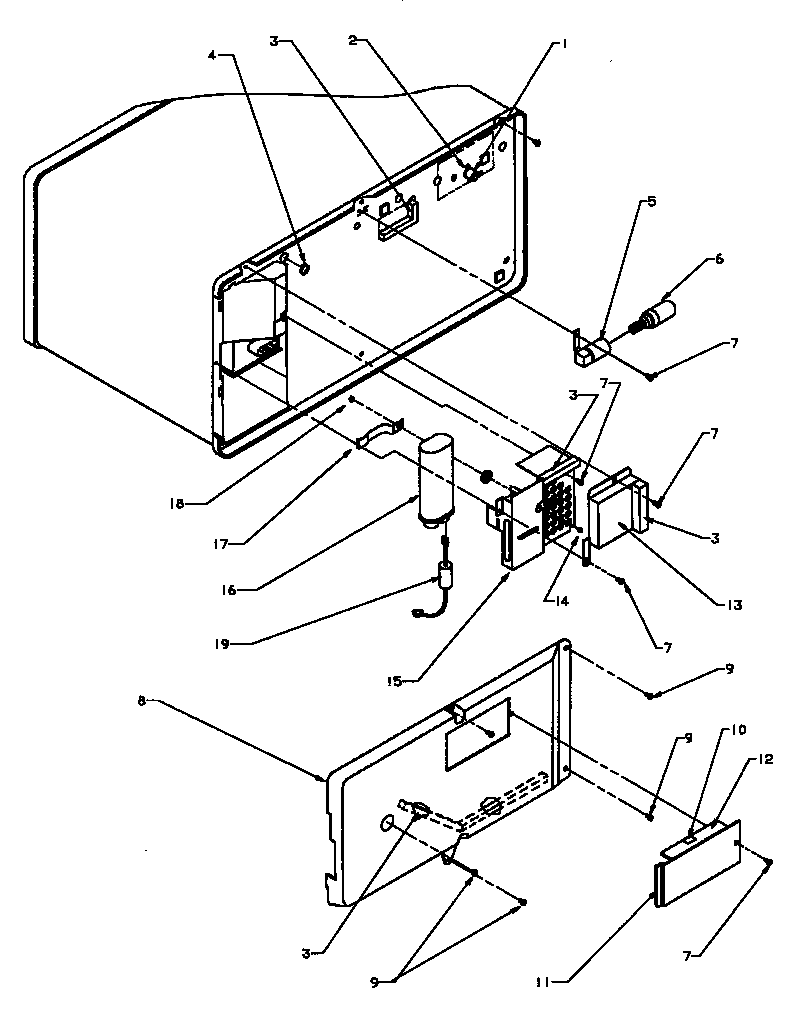 BACK SIDE ELECTRICAL COMPONENTS