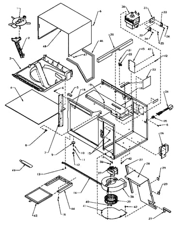 Chassis assembly & electrical components