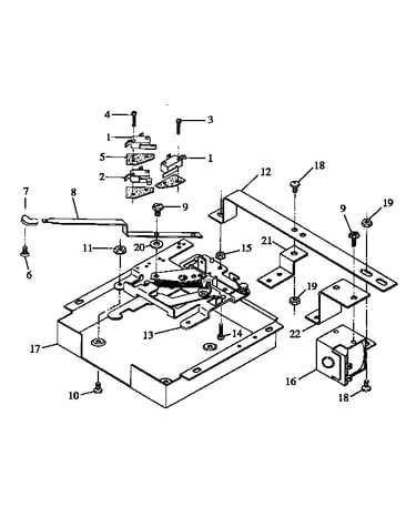 Door latch assembly