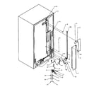 Amana SXD20QP2E-P1162510WE cabinet back diagram