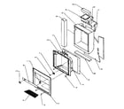 Amana SXD20QP2L-P1162510WL ice and water cavity diagram