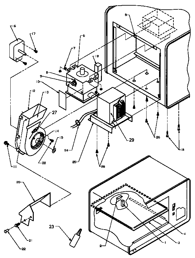 Cavity assembly