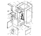 Amana BCA36TA002A/P1177204C cabinet assembly diagram
