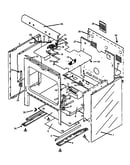 Cabinet assembly (rsf3200w/p1141255n) (rsf3300w/p1141256n)