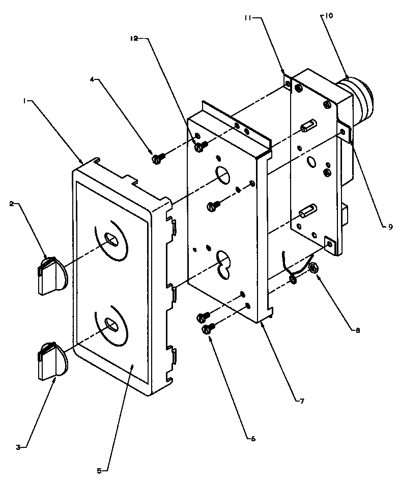Control panel assembly