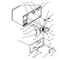 Amana CFSP70-P1186901M back side electrical components diagram