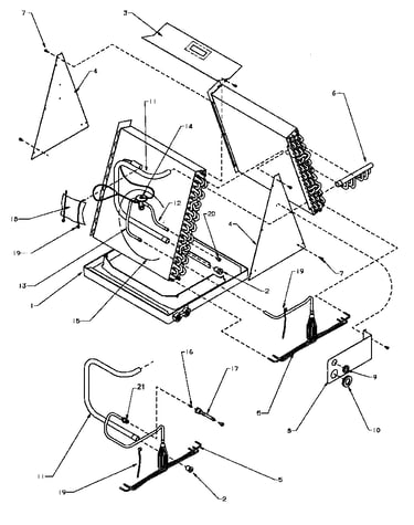 "a" coil assembly (cca18fua/p1111004c) (cca18tca/p1178601c) (cca18tcb/p1178701c) (cca18tua/p1124801c) (cca24tca/p1178602c) (cca24tcb/p1178702c) (cca24tua/p1124802c) (cca30fua/p1111005c) (cca30tca/p1178603c) (cca30tcb/p1178703c) (cca30tdb/p1178708c) (cca30