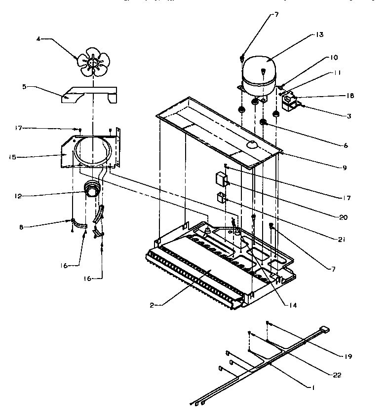 Compressor compartment
