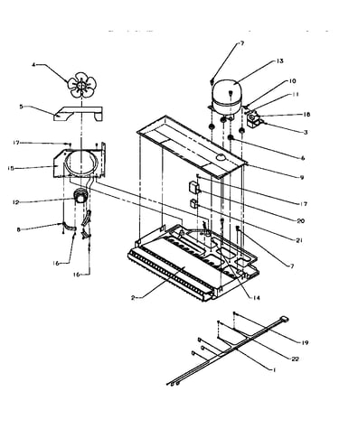 Compressor compartment