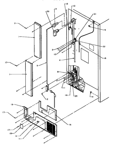 Cabinet back