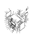 Cabinet assembly for 36" models (rbk29aa093m/p1142829nw) (rbk29aa093m/p1142950nw)