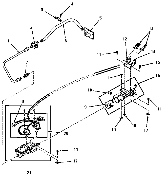 GLOW BAR IGNITION BURNER