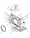 Front frame and air shroud