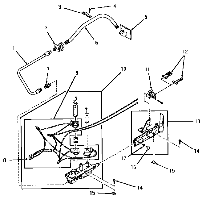 Glow bar ignition burner