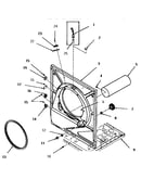 Front frame and air shroud