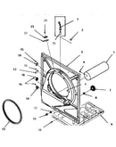 Front frame and air shroud