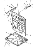 Rear frame and frame base
