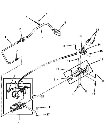 Glow bar ignition burner
