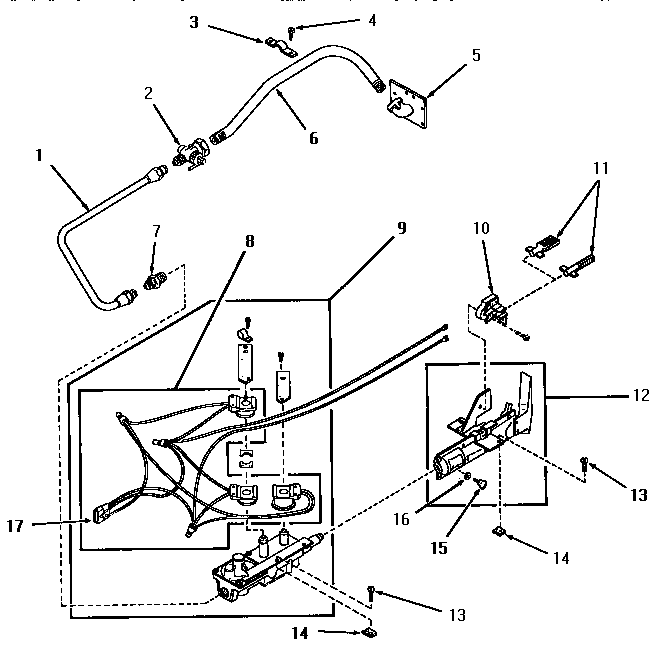 Glow bar ignition burner