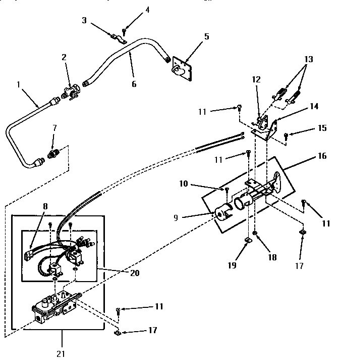 GLOW BAR IGNITION BURNER