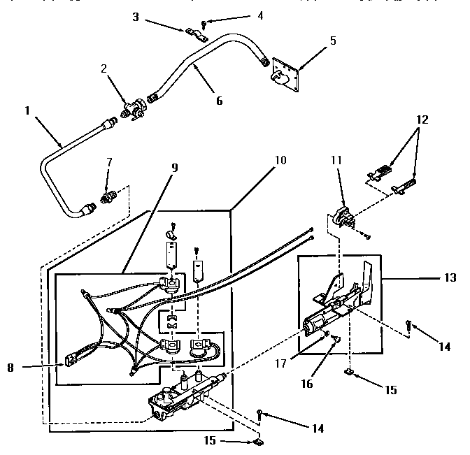 Glow bar ignition burner