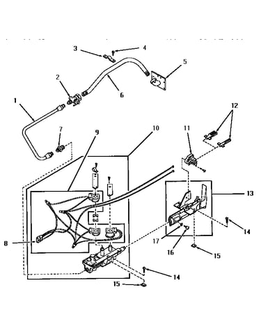 Glow bar ignition burner