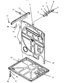 Rear frame and frame base