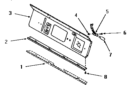 Panel support plate and bulb