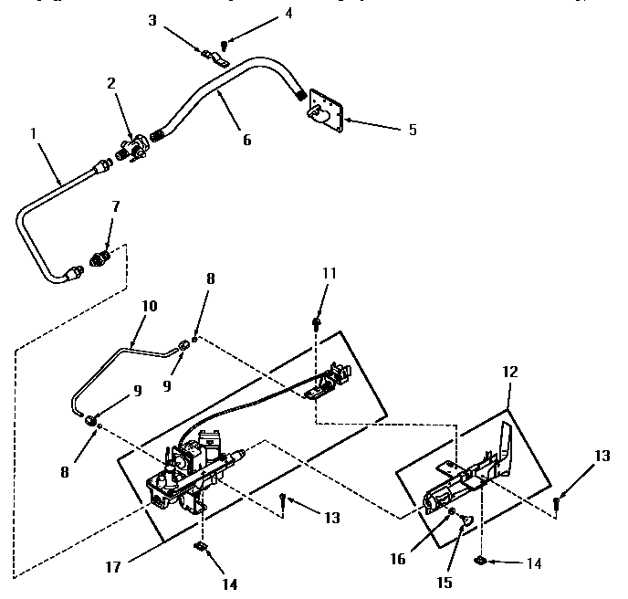 STANDING PILOT BURNER