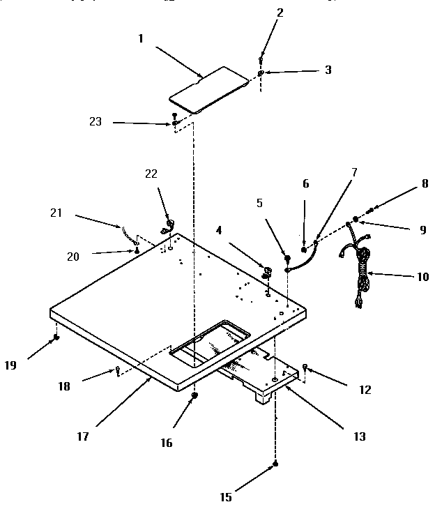 Cabinet top